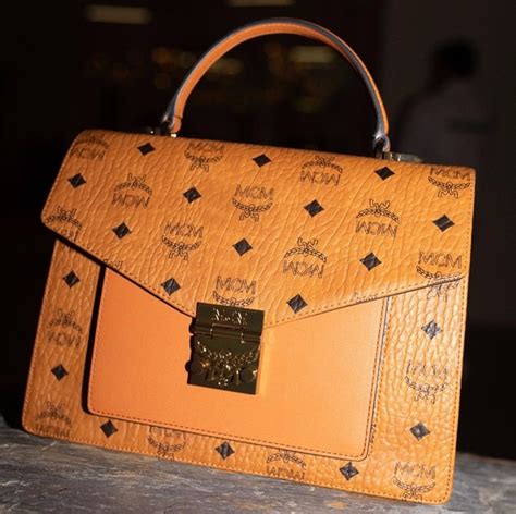 fake mcm liz bag|genuine mcm bag size.